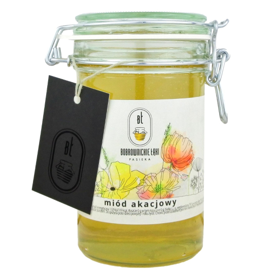 Miód Akacjowy 580g