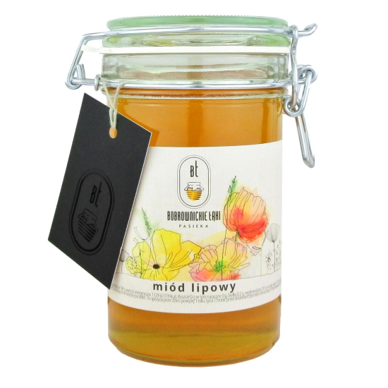 Miód Lipowy 580g
