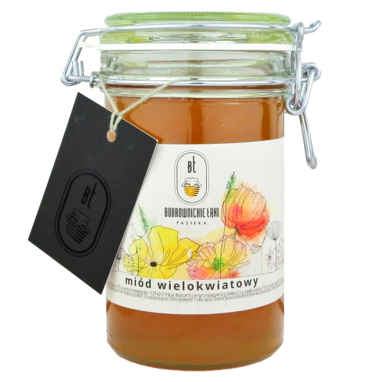 Miód Wielokwiatowy 580g