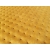 Tkanina tapicerska Welur pikowany kropki żółte