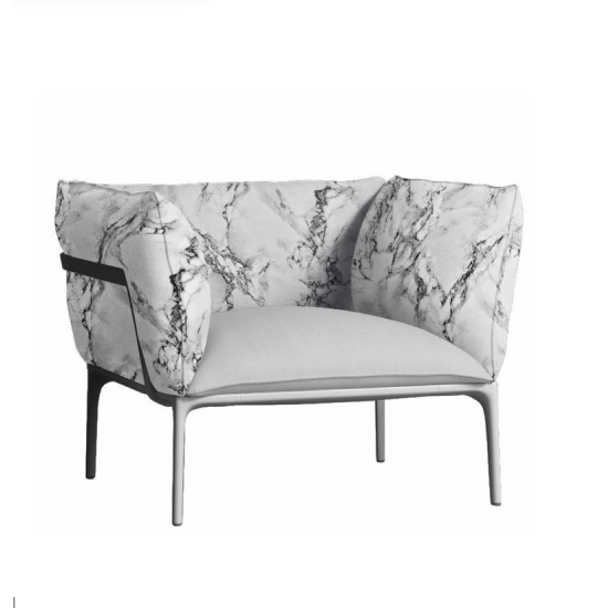 Tkanina tapicerska wzory Welur Marmur