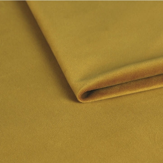 Tkanina tapicerska Welur RIVI 41 żółty złoty