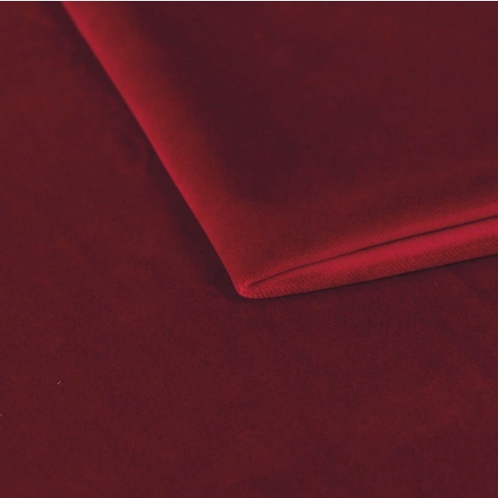 Tkanina tapicerska Welur RIVI 61 czerwień