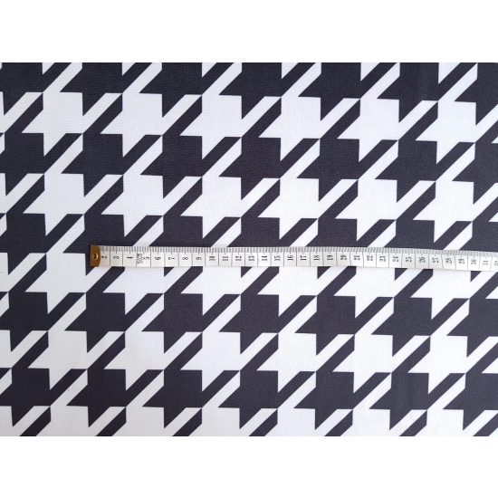 Tkanina tapicerska wzory Welur Pepitka