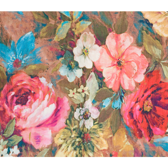 Tkanina tapicerska wzorzysta kwiaty Lea 531