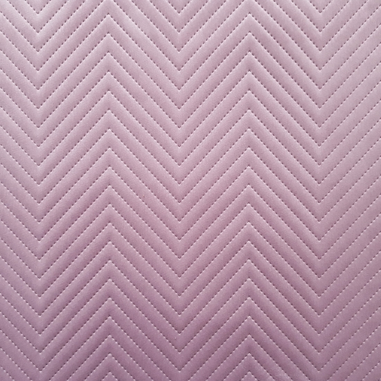 Tkanina tapicerska Welur pikowany zygzak róż lila