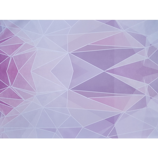 Tkanina tapicerska wzory Welur Trójkąty różowe