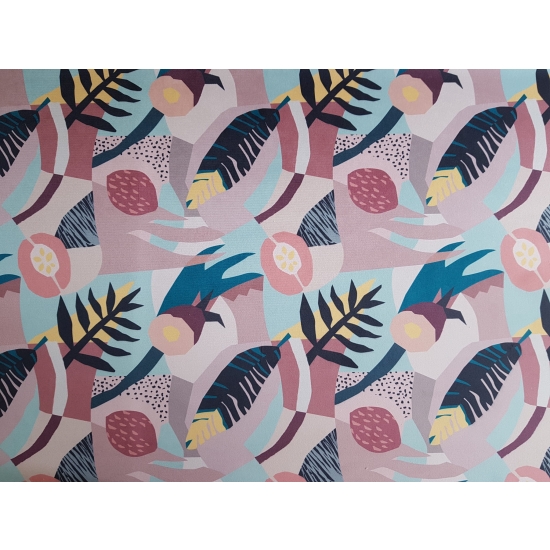 Tkanina tapicerska wzory Welur Papaja 63