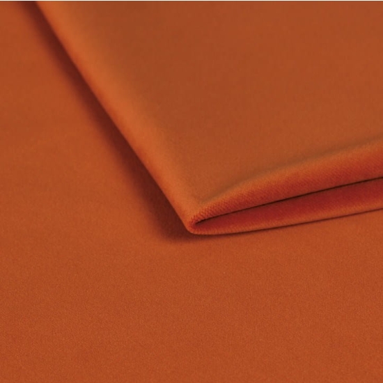 Tkanina tapicerska  Welur RIVI 51 pomarańcz