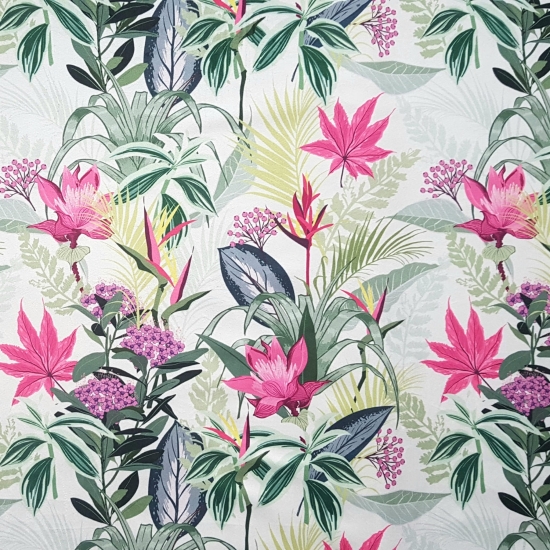 Tkanina tapicerska wzory Welur Liście klonu