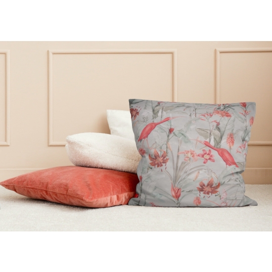 Tkanina tapicerska wzory Welur Egzotyka