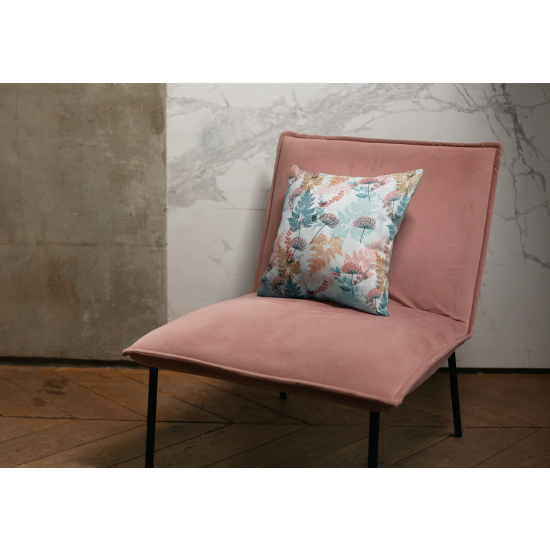 Tkanina tapicerska wzory Welur Paprocie