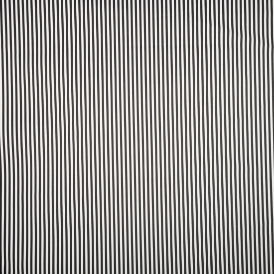 Tkanina tapicerska wzory Welur Paski czarno-białe