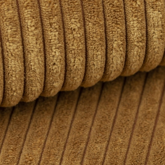 Tkanina tapicerska sztruks obiciowy żółty