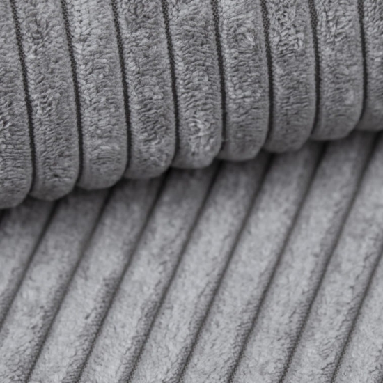 Tkanina tapicerska sztruks obiciowy szary