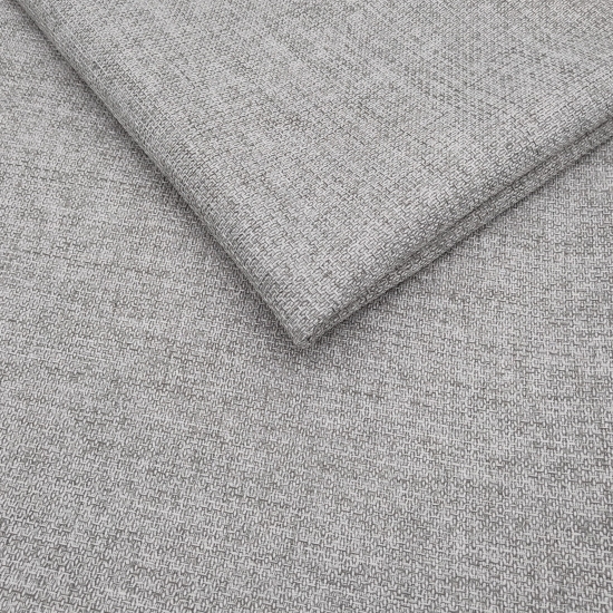 Tkanina tapicerska strukturalna plecionka Luis jasny szary