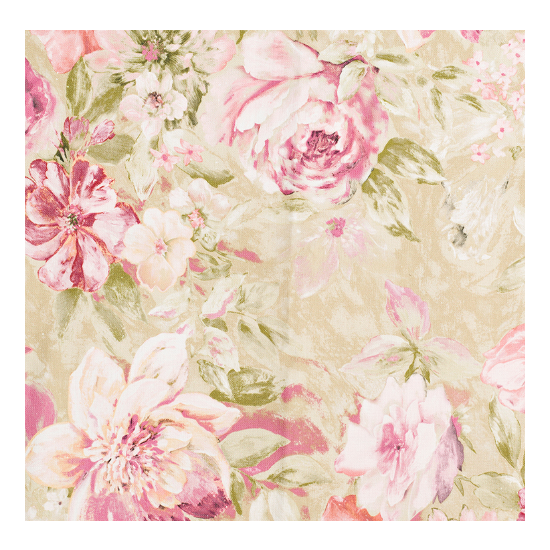 Tkanina tapicerska wzorzysta kwiaty Lea 532