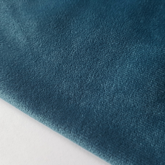 Tkanina tapicerska Welur Soft 10 Ciemny niebieski