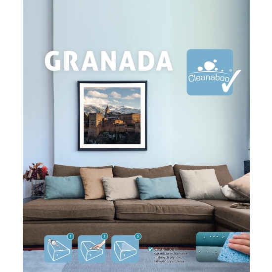 Tkanina tapicerska pluszowa Granada 2729