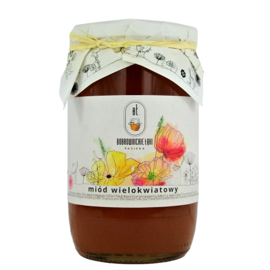 Miód wielokwiatowy 1,2 kg